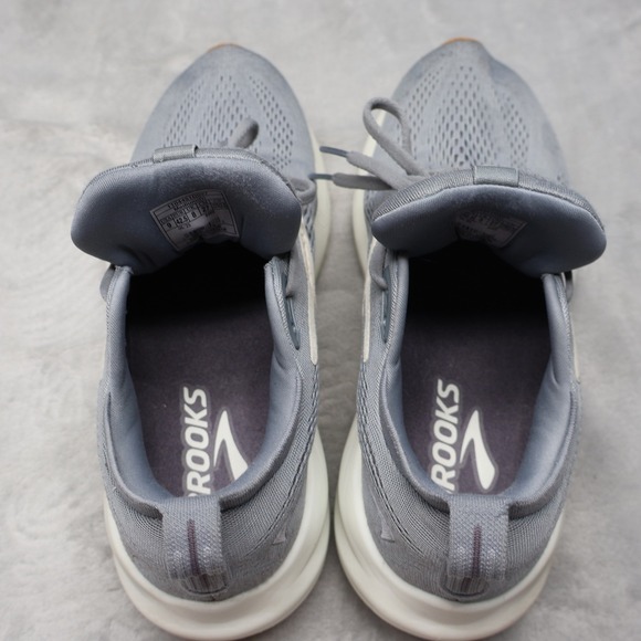 Brooks Mens 9D Running Shoes Grey Glycerin 22 Mesh DNA LOFT Athletic Sneakers main image 16